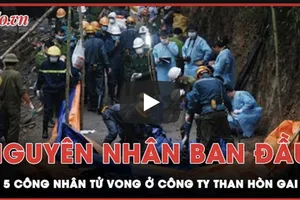 Hé lộ nguyên nhân ban đầu vụ 5 công nhân tử vong ở Công ty Than Hòn Gai