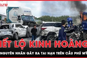 Vụ tai nạn liên hoàn trên cầu Phú Mỹ: Tài xế vi phạm tải trọng tới hơn 50%