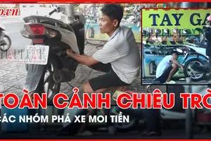 ĐIỀU TRA: Toàn cảnh chiêu trò của các nhóm phá xe moi tiền ở TP.HCM, Bình Dương, Đồng Nai,Bình Phước