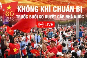TRỰC TIẾP: Không khí trước Lễ sơ duyệt cấp Nhà nước diễu binh, diễu hành A80