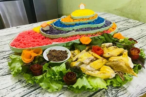 Độc đáo mâm xôi lấy cảm hứng từ những chuyến du lịch Tây Bắc