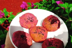 Nhiều món ăn hấp dẫn từ khoai lang tím giải cứu, ai nhìn cũng xuýt xoa 