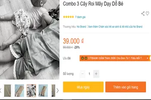 Rao bán roi mây trên sàn thương mại điện tử là cổ xúy cho bạo lực