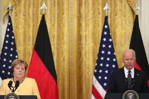 Ông Biden tiếp bà Merkel tại Nhà Trắng, có phần bất đồng về Nga, Trung Quốc