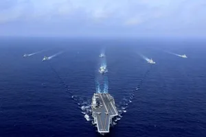 TQ tập trận bắn đạn thật ở Biển Đông, giữa biển Hoàng Hải và eo biển Bột Hải