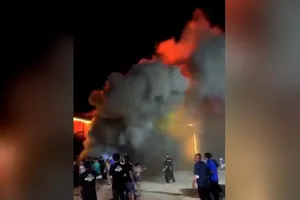Cháy lớn thiêu rụi hộp đêm Thái Lan, hơn 50 người thương vong