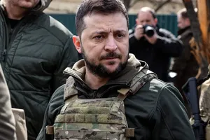 Tổng thống Ukraine - ông Volodymyr Zelensky. Ảnh: AFP