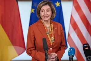Chủ tịch Hạ viện Mỹ bà Nancy Pelosi. Ảnh: AP
