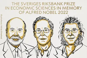 Nghiên cứu về 'ý nghĩa của ngân hàng' đoạt giải Nobel Kinh tế 2022