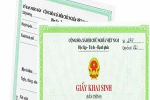 Thay đổi chữ đệm cho con ở đâu? 