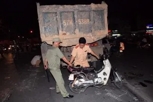 Một vụ va quẹt xe ở TP.HCM 