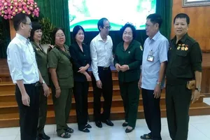 Quận 10 gặp mặt bộ đội tình nguyện, TNXP làm nhiệm vụ quốc tế