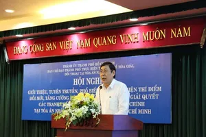 3 tháng TP.HCM hòa giải, đối thoại thành cho 1580 trường hợp