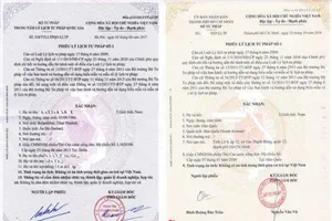 Không cấp phiếu lý lịch tư pháp điện tử