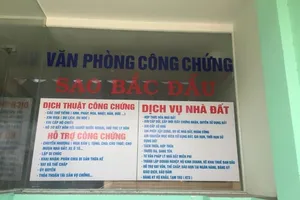 Giả Văn phòng công chứng Sao Bắc Đẩu, lãnh 30 tháng tù
