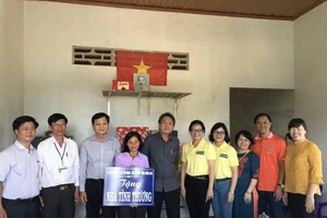 Sở Tư pháp TP.HCM tặng nhà tình thương tại Đồng Nai 