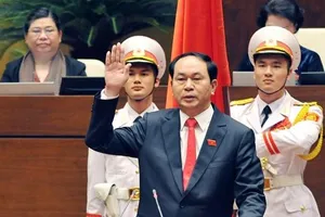 Video: Chủ tịch nước Trần Đại Quang tuyên thệ nhậm chức