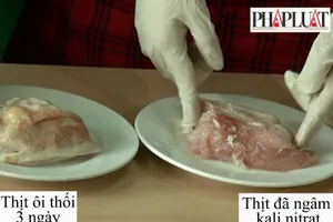 Kinh hoàng với hóa chất biến thịt heo thối thành tươi ngon