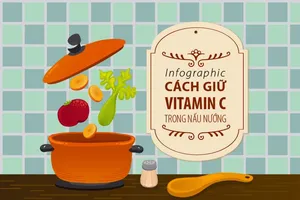 Cách giữ vitamin C trong nấu nướng