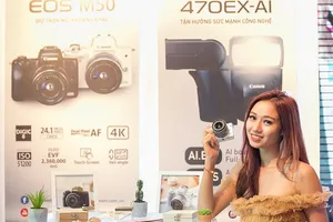 Canon ra mắt máy ảnh EOS M50 với nhiều cải tiến