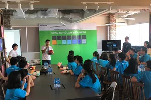 Sony đưa công nghệ cảm biến MESH vào trường học