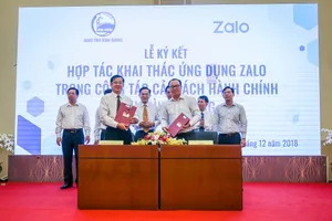 Bình Dương giải quyết các thủ tục hành chính bằng Zalo