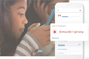 Cách hạn chế thời gian sử dụng điện thoại của con trẻ