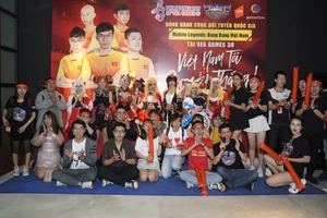 Đội tuyển thể thao điện tử VN tham dự SEA Games 30