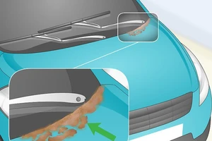 Cách sửa chữa vết rỉ sét nhỏ trên ô tô