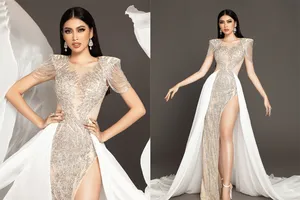 Lộ diện trang phục dự thi Bán kết của Á hậu Ngọc Thảo 