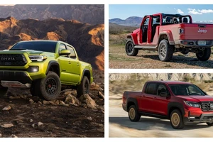  7 chiếc xe bán tải cỡ trung được đánh giá cao nhất hiện nay