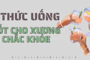 5 thức uống tốt giúp cho xương chắc khỏe