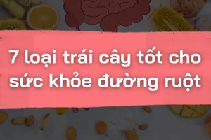 7 loại trái cây tốt cho sức khỏe đường ruột 