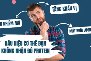 Dấu hiệu cơ thể bạn không nhận đủ protein