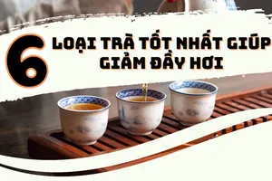 6 loại trà tốt nhất giúp giảm đầy hơi