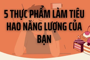 5 thực phẩm làm tiêu hao năng lượng của bạn