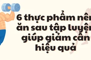 6 thực phẩm nên ăn sau tập luyện giúp giảm cân hiệu quả