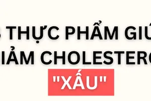 8 thực phẩm giúp giảm cholesterol "xấu"
