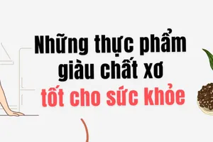 Những thực phẩm giàu chất xơ tốt cho sức khỏe