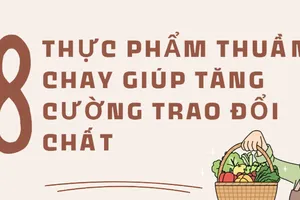 8 thực phẩm thuần chay giúp tăng cường trao đổi chất