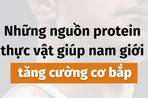 Những nguồn protein thực vật giúp nam giới tăng cường cơ bắp