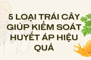5 loại trái cây giúp kiểm soát huyết áp hiệu quả