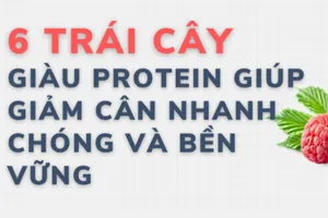 6 trái cây giàu protein giúp giảm cân nhanh chóng và bền vững