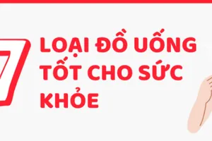 7 loại đồ uống tốt cho sức khỏe