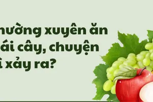 Thường xuyên ăn trái cây, chuyện gì xảy ra?