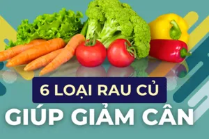 6 loại rau củ giúp giảm cân 