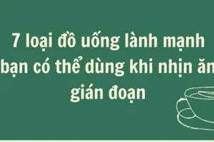 7 loại đồ uống lành mạnh bạn có thể dùng khi nhịn ăn gián đoạn