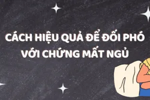 Cách hiệu quả để đối phó với chứng mất ngủ