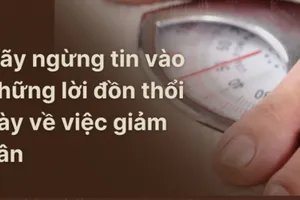 Hãy ngừng tin vào những lời đồn thổi này về việc giảm cân