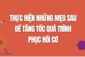 Thực hiện những mẹo sau để tăng tốc quá trình phục hồi cơ